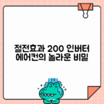 인버터 에어컨의 전력 절약 효과
