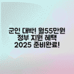 장병내일준비적금 | 2025 군 복무자 월 55만원 정부지원금 확대 혜택