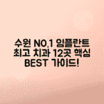 수원 임플란트 치과 추천 BEST12